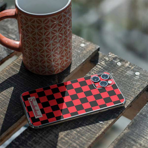 Sneakerhead Red Checkered iPhone 11 Pro Skin